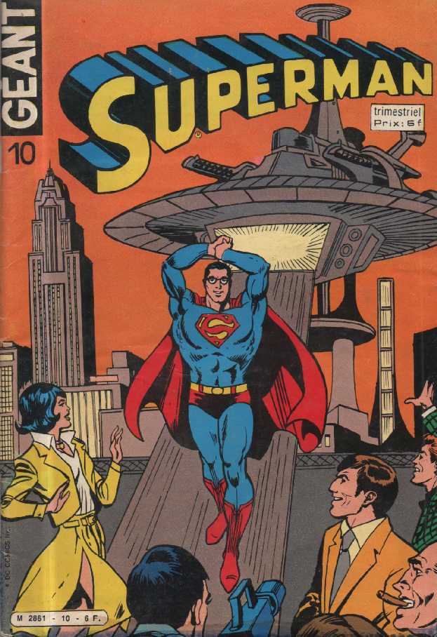 Scan de la Couverture Superman Gant 2 n 10